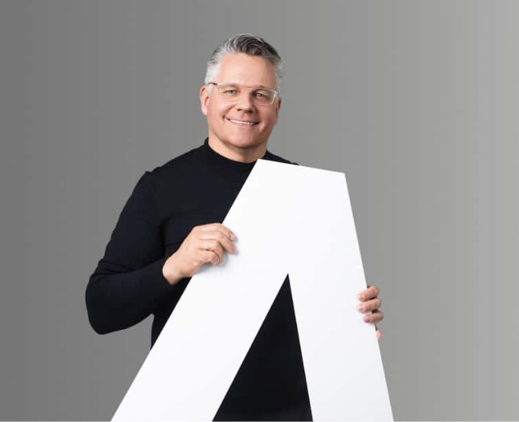 Dr. Jenkis mit einem großen B für Begleiten
